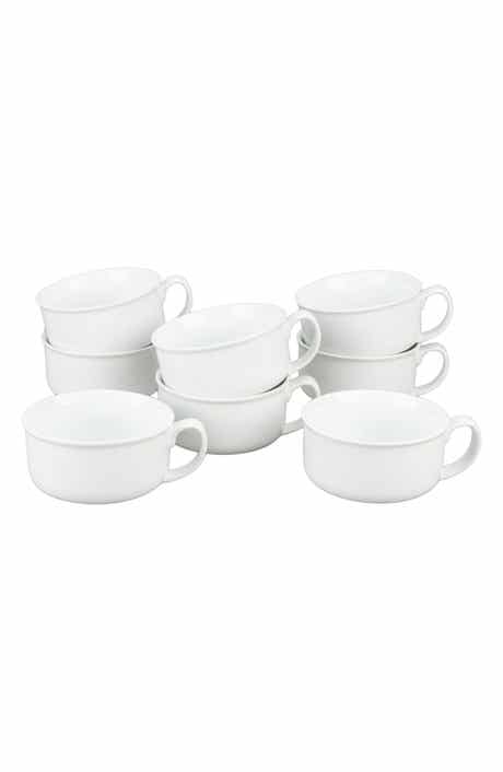 BIA Cordon Bleu Set of 8 Soup Bowls with Handles
