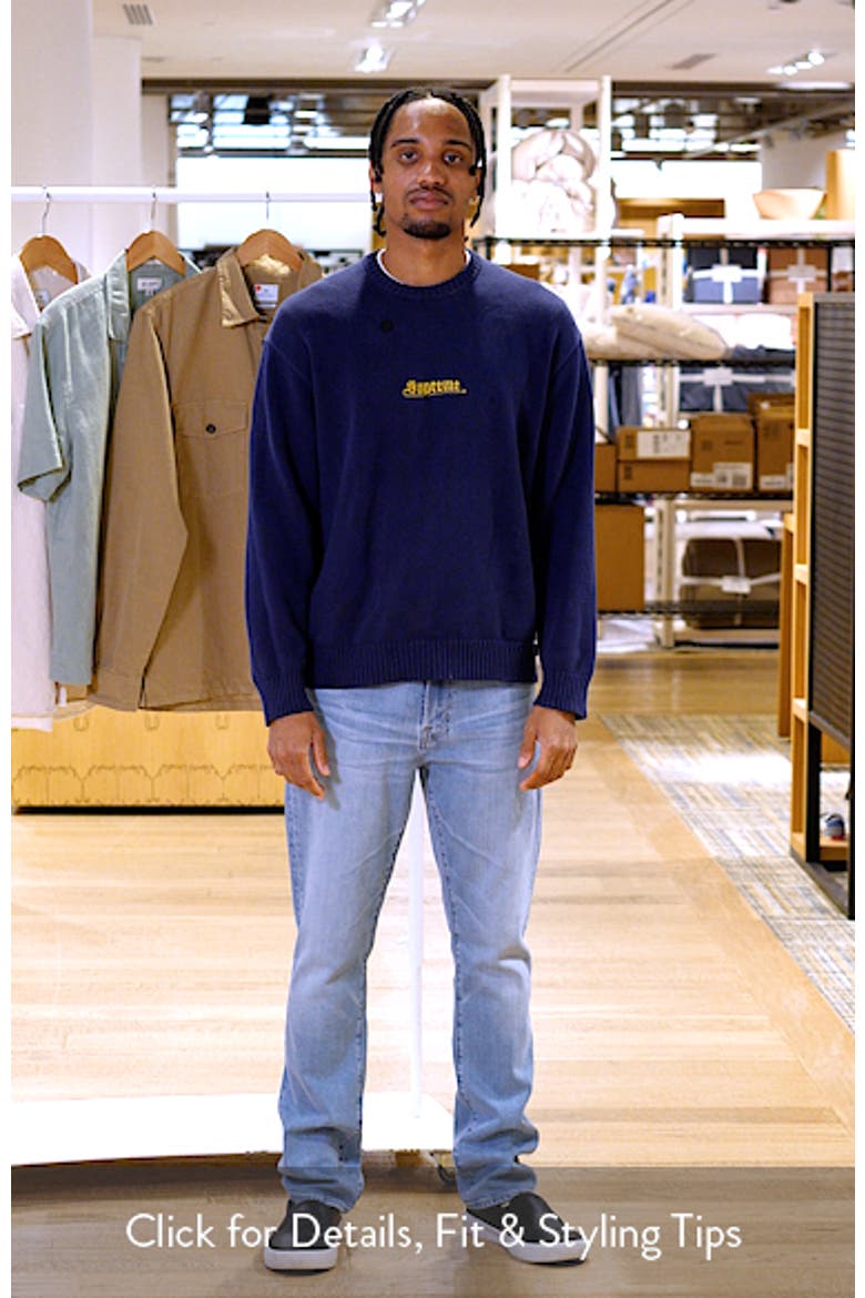 Everett Slim Straight Jeans video