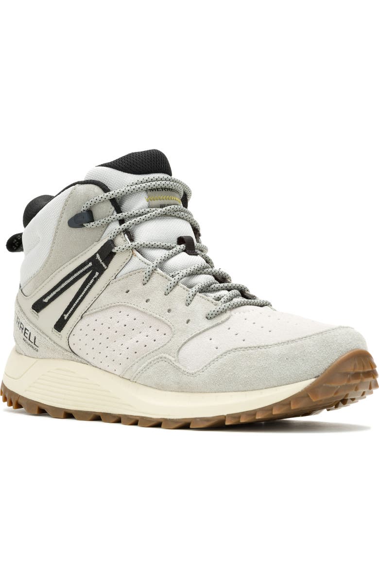 Merrell Wildwood Mid Waterproof Hiking Shoe, Main, color,