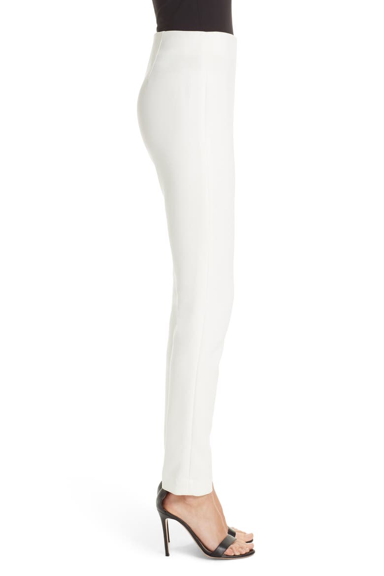 Bella Double Weave Skinny Pants, Alternate, color, CREAM