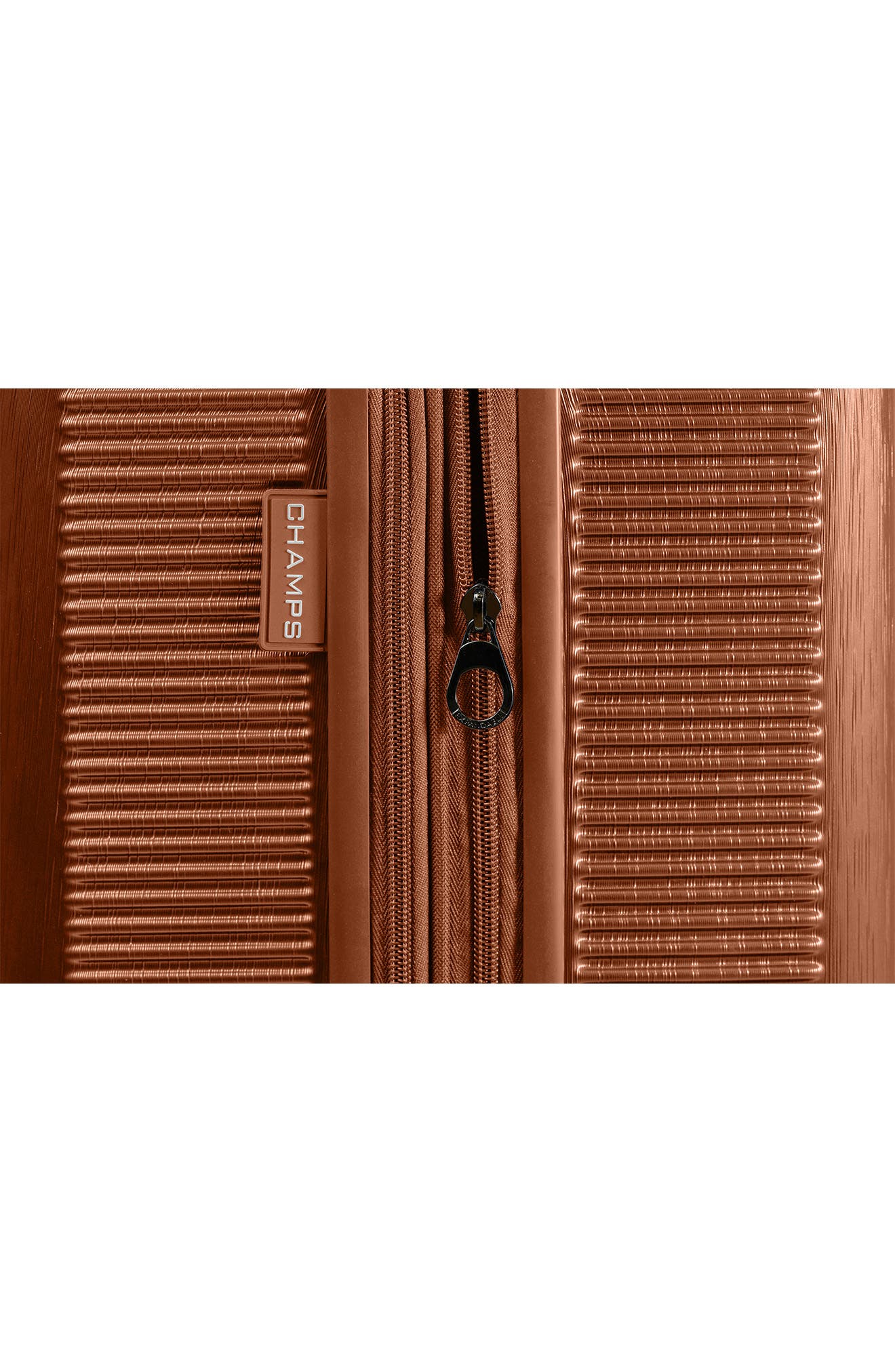 CHAMPS Iconic II 3-Piece Luggage Set, Alternate, color, Rose Gold