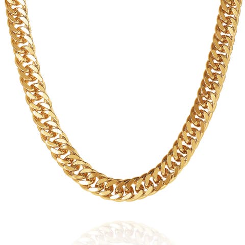 Chunky Statement Gold Chain Necklace