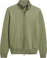 BOSS Illarione Zip Wool Cardigan