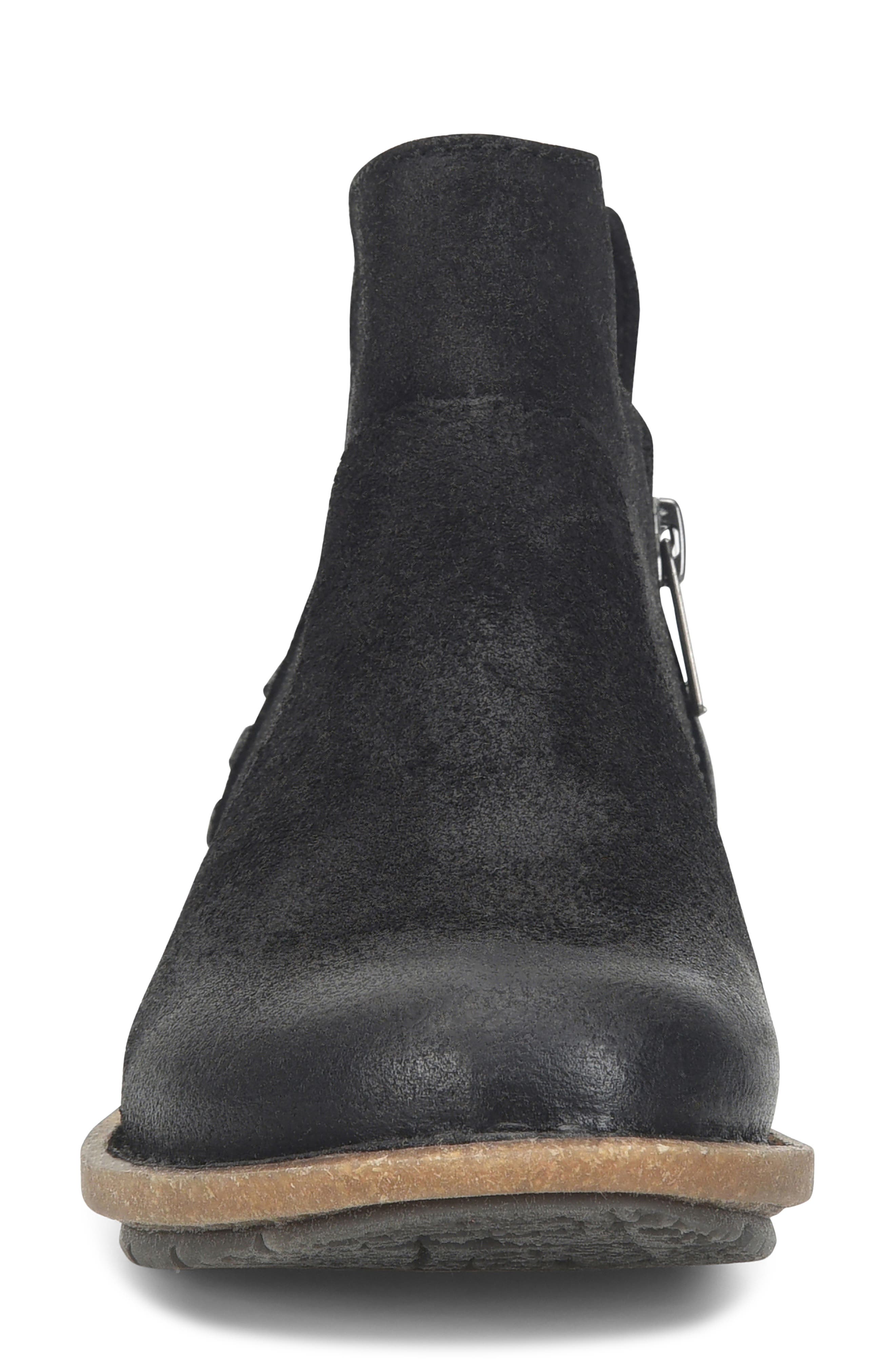 Børn Taj Bootie, Alternate, color, Black Distressed