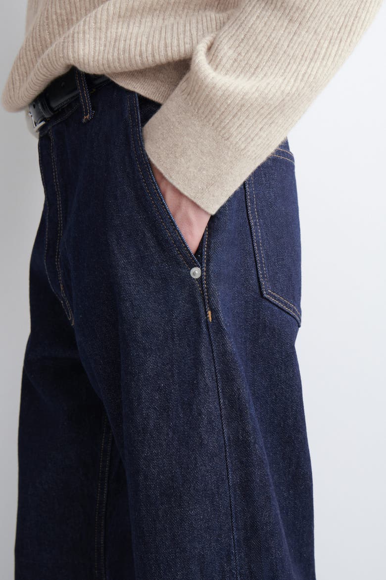 Relaxed-fit Bootleg Jeans, Alternate, color, INDIGO