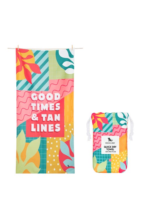 Dock & Bay Quick Dry Beach Towel