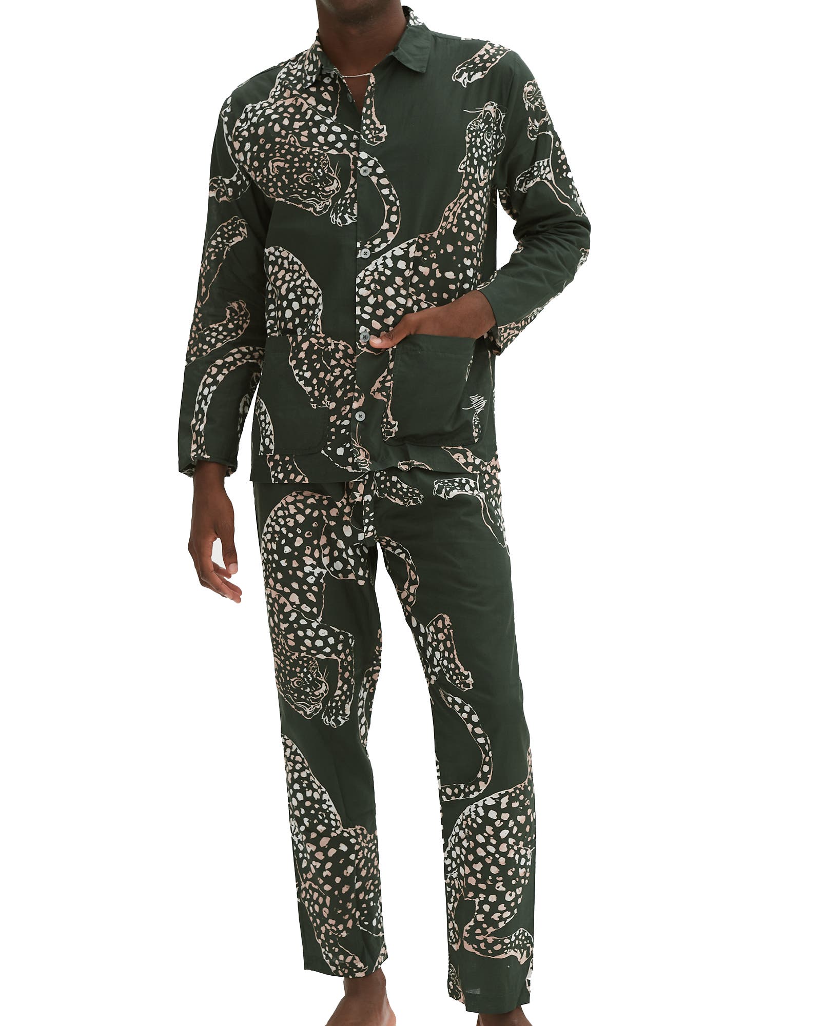 selected Jag Print Green