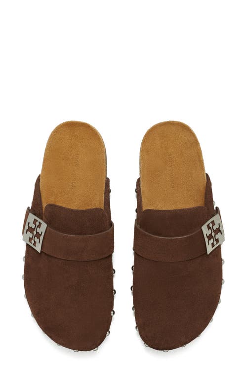 Tory Burch Mellow Stud Mule In Brown