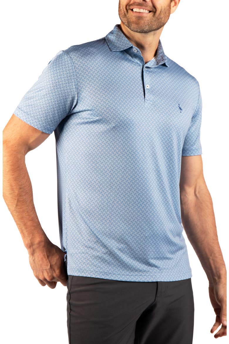 Football Performance Polo, Alternate, color, LIGHT BLUE