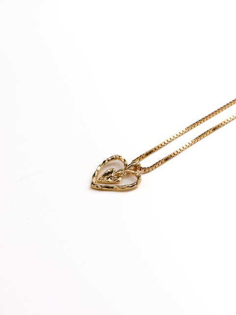 Cameron Double Heart Necklace