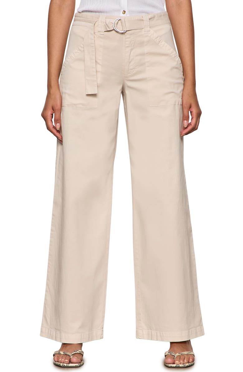 Sanctuary Belted Wide Leg Pants, Main, color, 