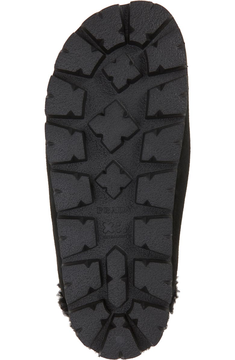 Prada Fussbet Genuine Shearling Slipper, Alternate, color,