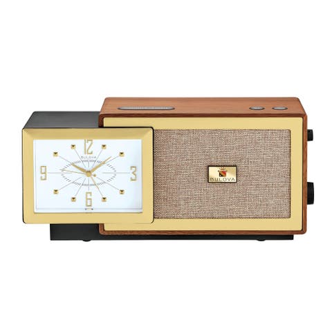 Precision Tone Clock Radio, Gold Tone