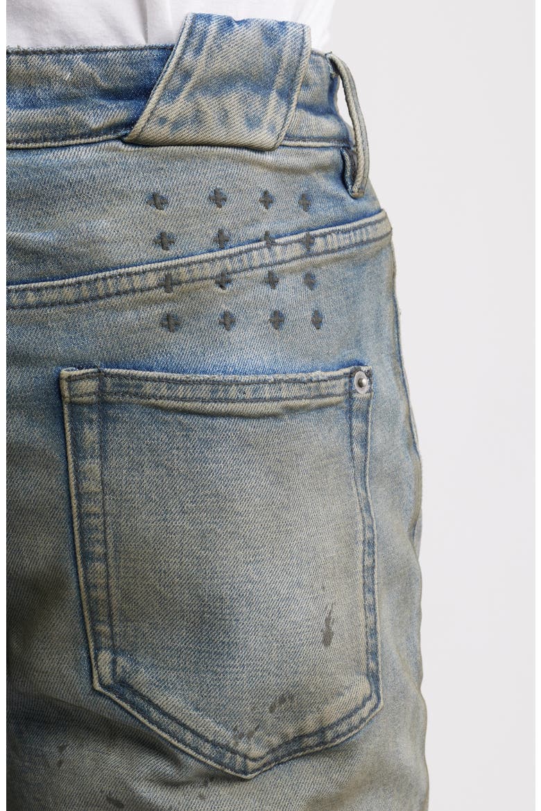 Chitch Coated Slim Fit Jeans, Alternate, color, DENIM