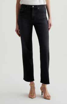 AG Brinley Mid Rise Straight Leg Jeans