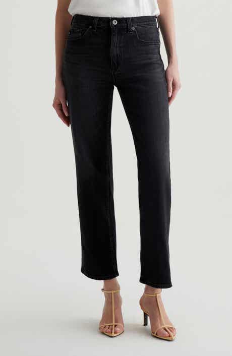 AG Brinley Mid Rise Straight Leg Jeans