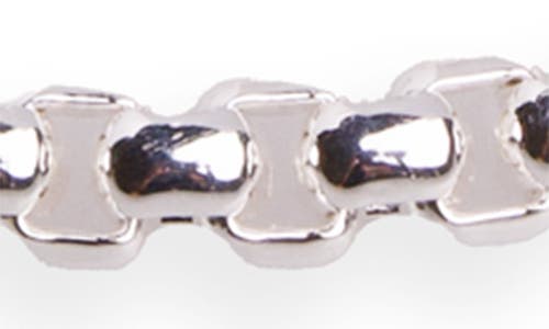 Argento Vivo Box Chain Slider Bracelet In Silver
