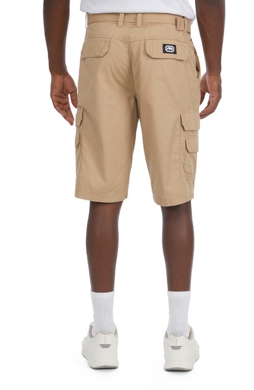 Ecko Unltd . The Lead Belted Cargo Short In Brown
