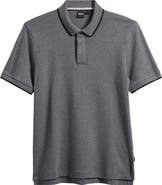 BOSS Parlay Tipped Cotton Polo