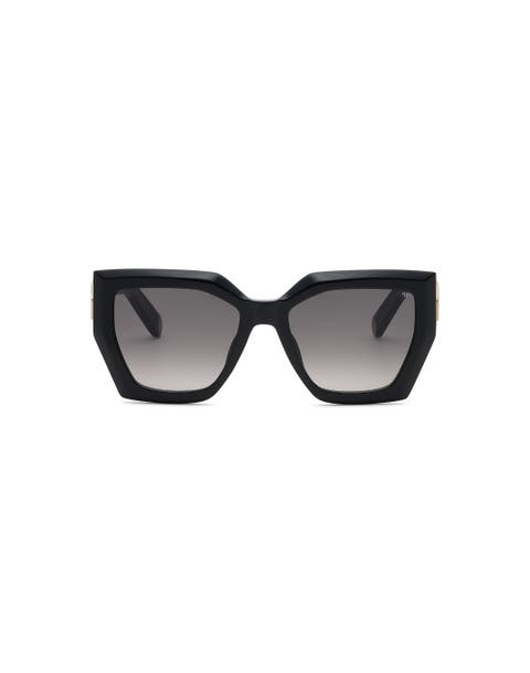 Chain Detail Butterfly Sunglasses Icon Unisex