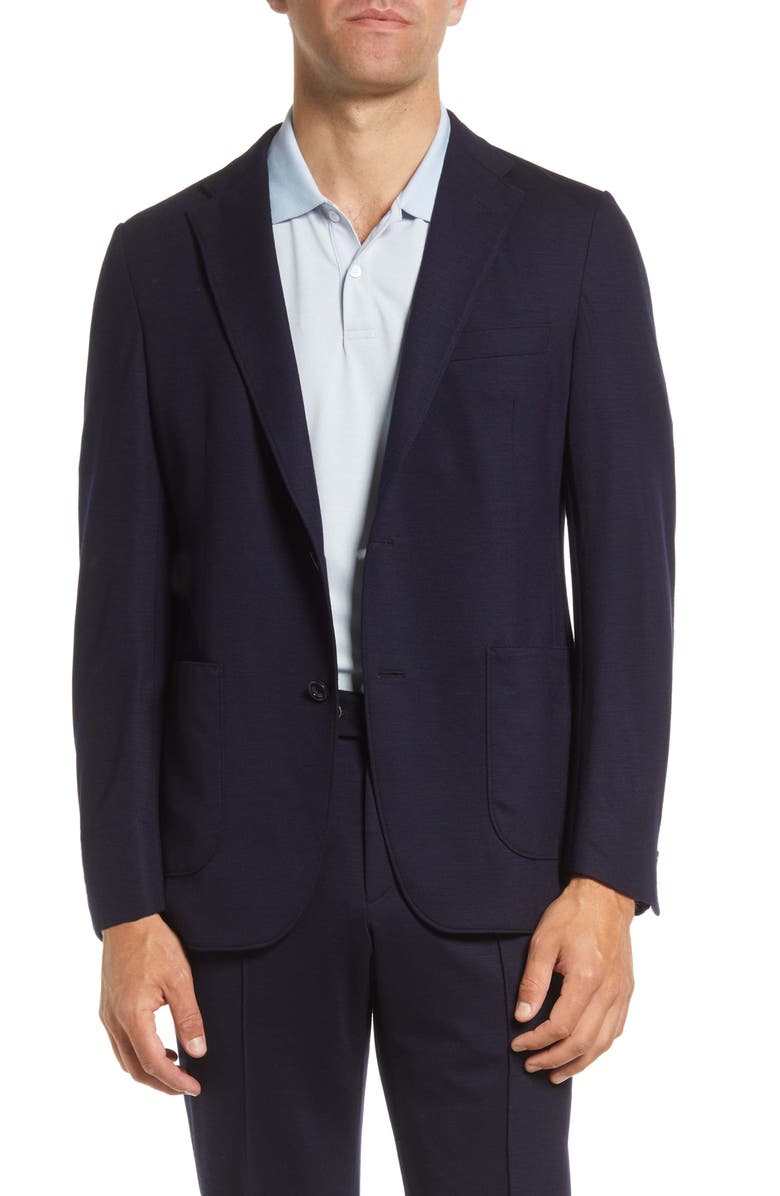 Hickey Freeman Men's Solid Wool Suit, Alternate, color,