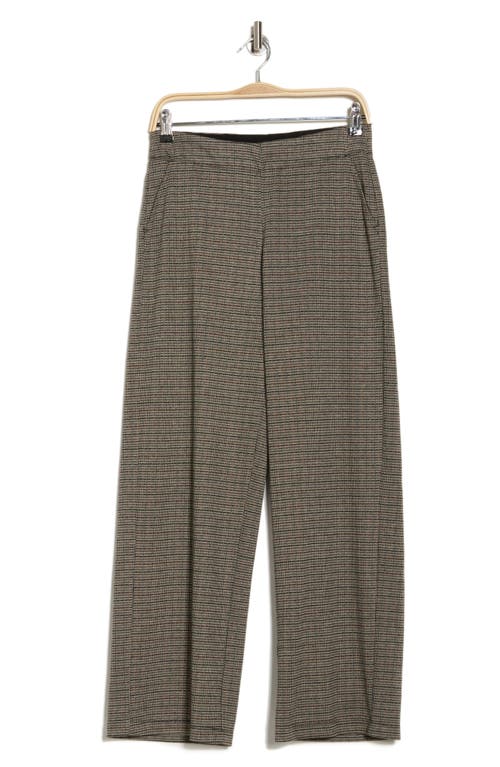 Max Studio Double Knit Wide Leg Pants In Multi