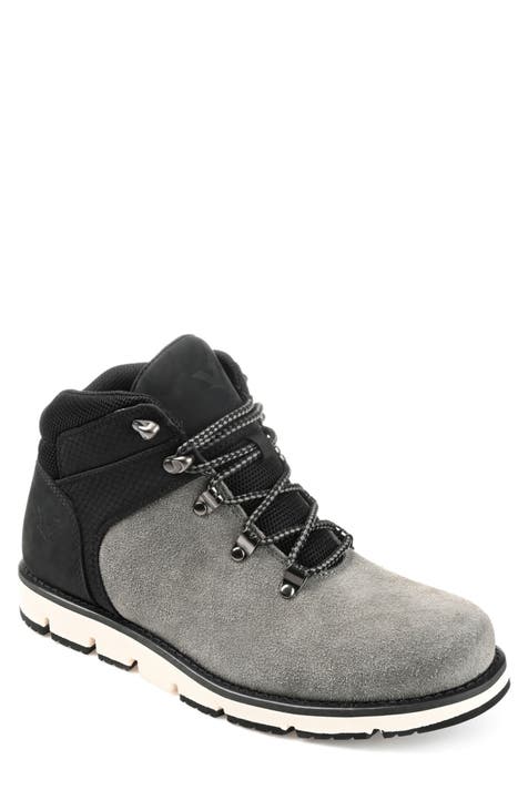 Boulder Snake Embossed Ankle Boot (Men)