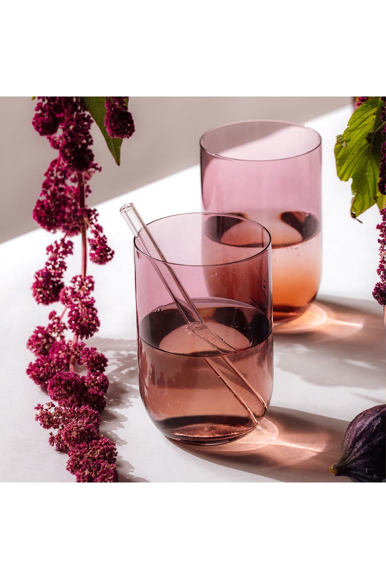 Like Highball Tumbler Pair, Alternate, color, grape