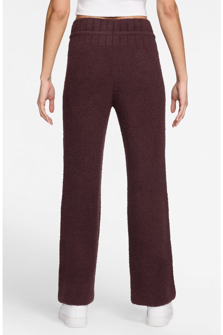 Phoenix Bouclé Slim Fit Drawstring Pants, Alternate, color, BURGUNDY CRUSH