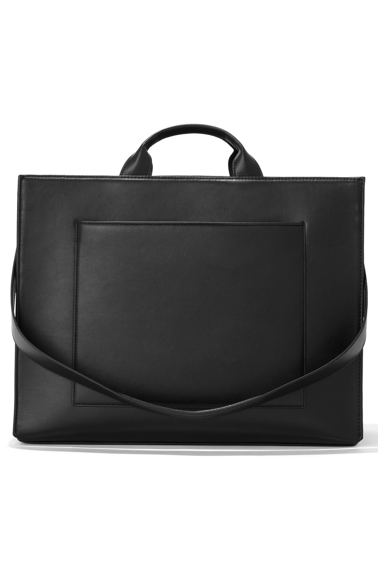 Dagne Dover Large Daily Leather Tote, Alternate, color, 