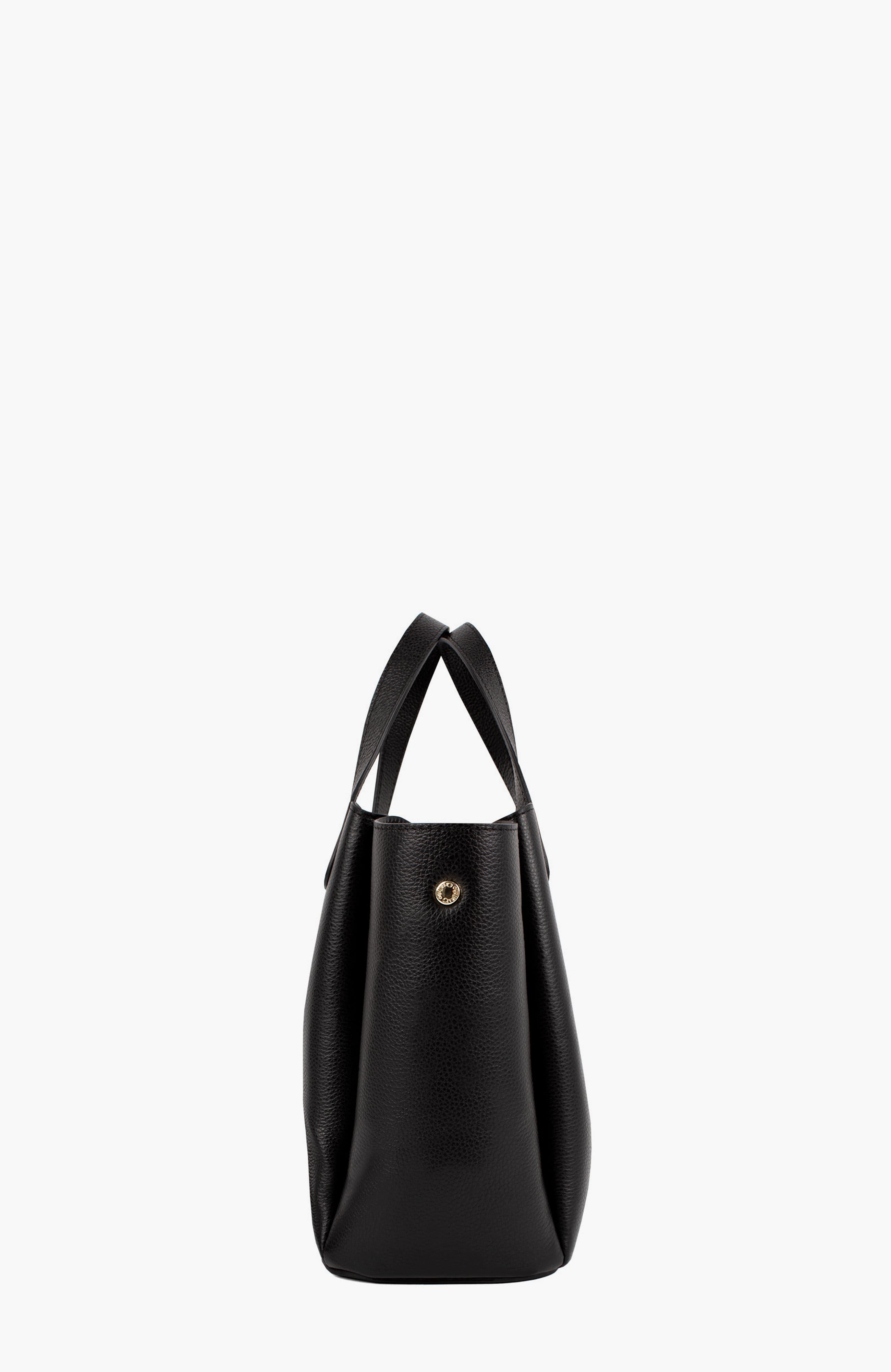 Signature CV By Cavalinho Leather Handbag 646, Alternate, color, Black