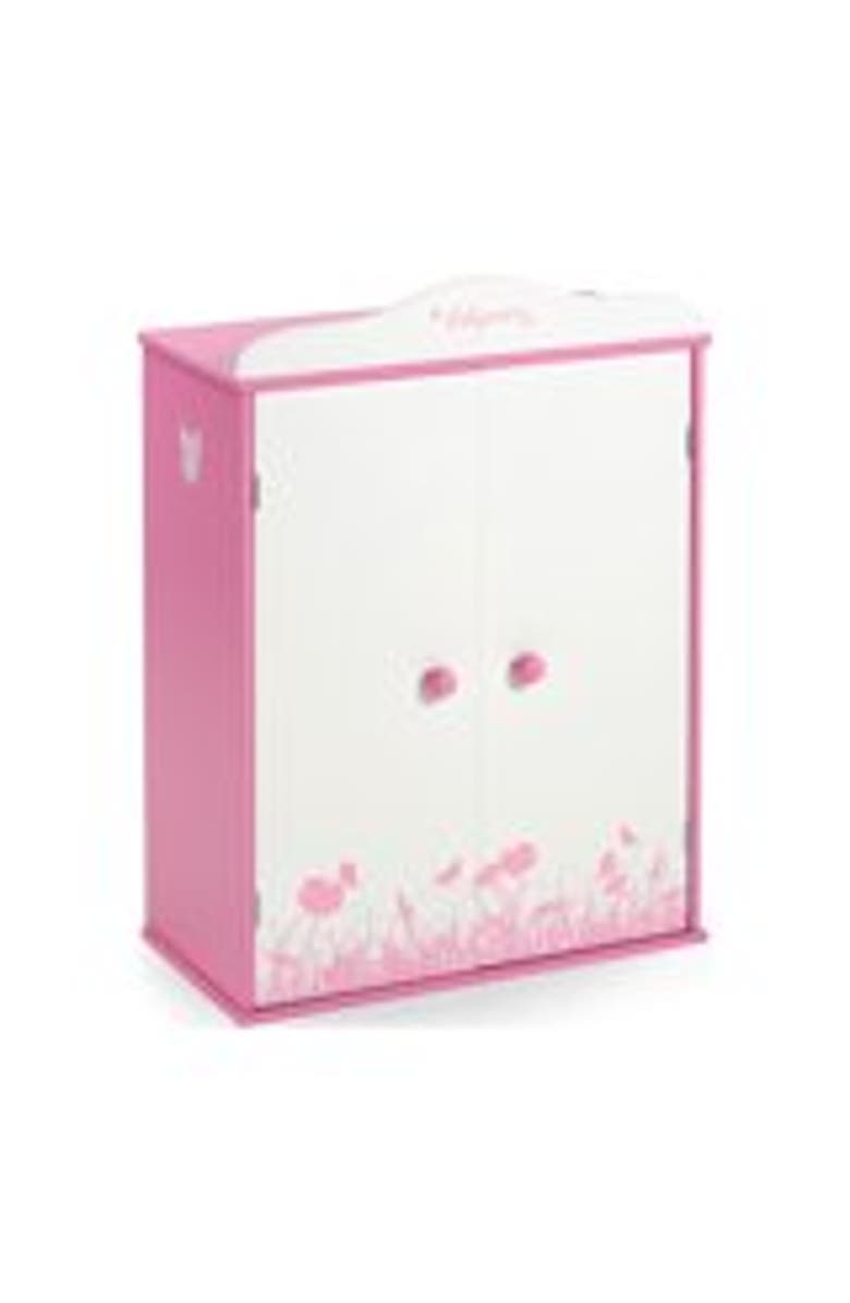 Munecas Arias Elegance Wooden Wardrobe, Main, color, Multicolored