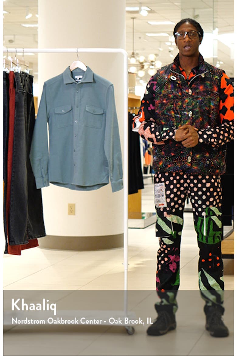 Miami Flannel Button-Up Shirt Jacket video