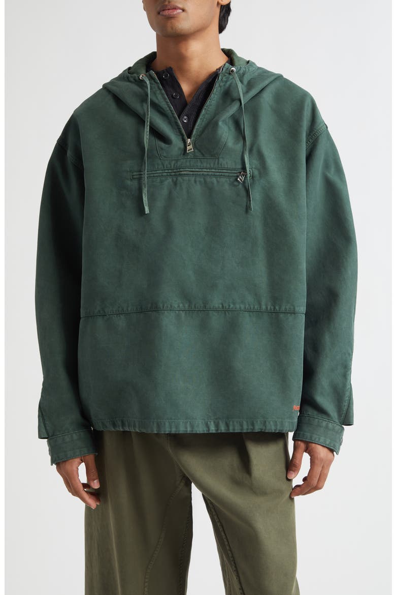 Garment Dye Anorak, Main, color, PINE
