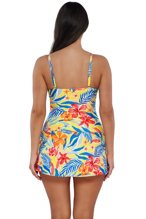 Sunsets Escape Sienna Swim Dress In Suncatcher