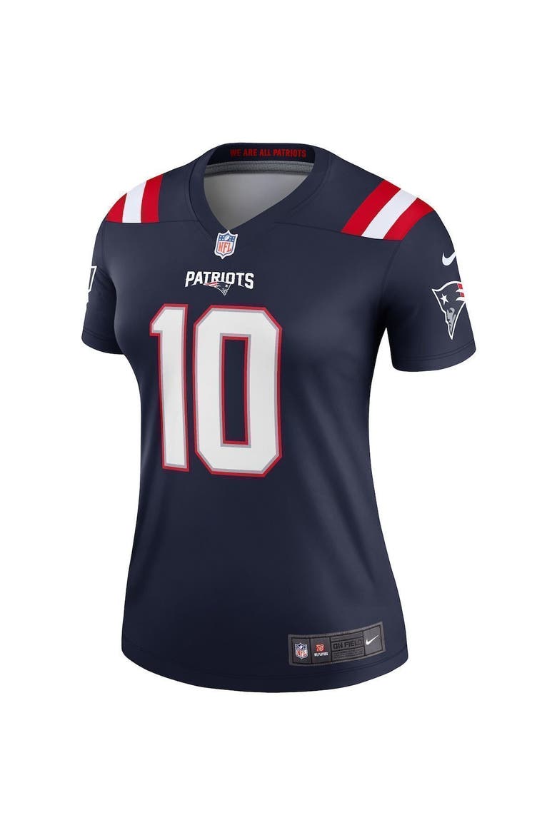 Women's Nike Mac Jones Navy New England Patriots Legend Jersey, Alternate, color, Navy