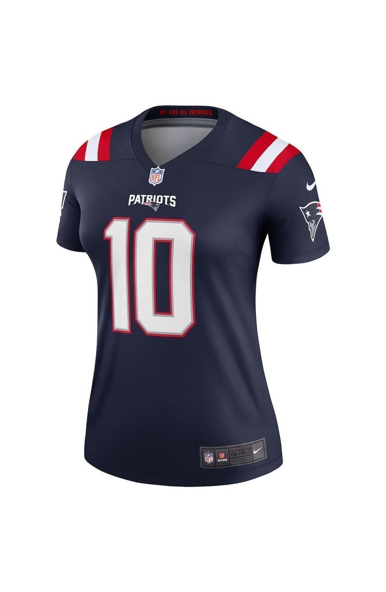 Nike Women's Nike Mac Jones Navy New England Patriots Legend Jersey, Alternate, color, 