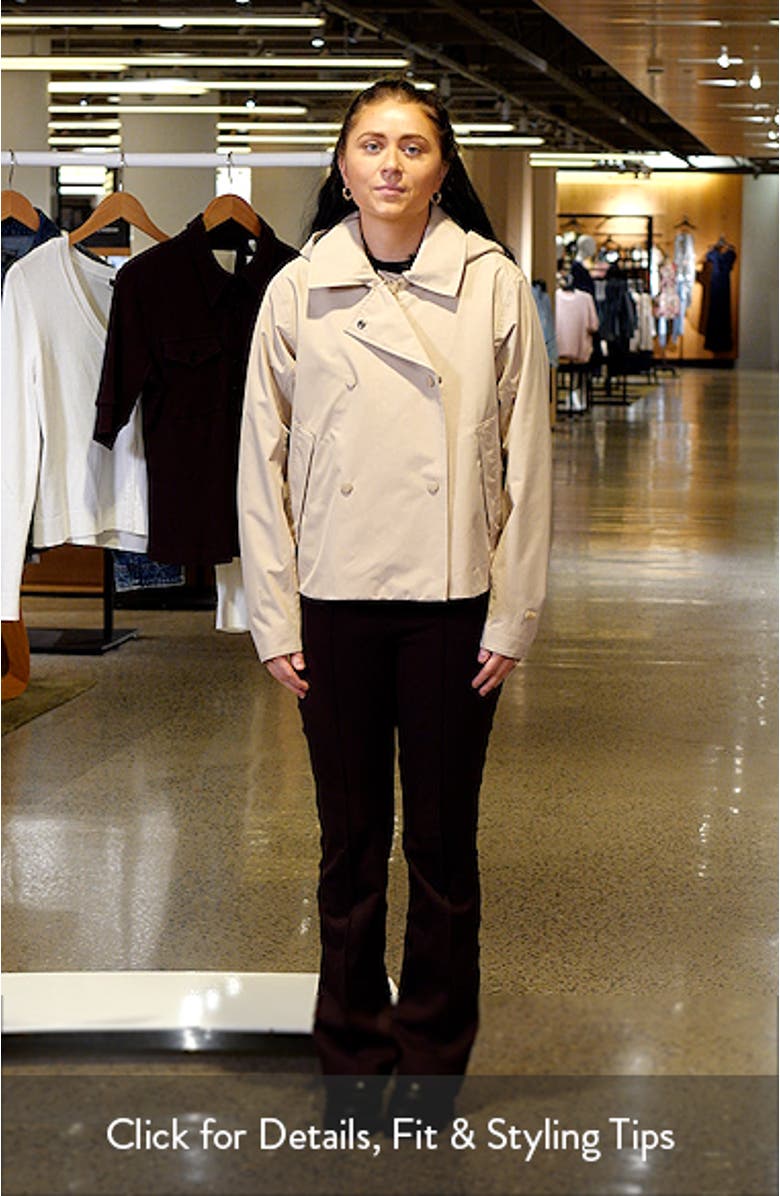 Avenue Short Trench Coat, sales video thumbnail