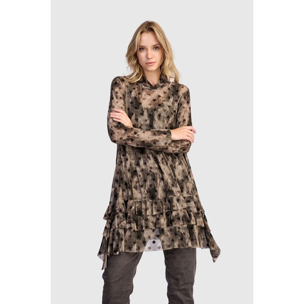Alembika Cairn Mesh Swing Top In Brown