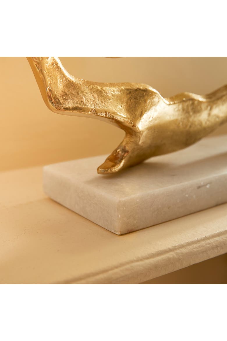 Cohen Sculpture, Alternate, color, Gold