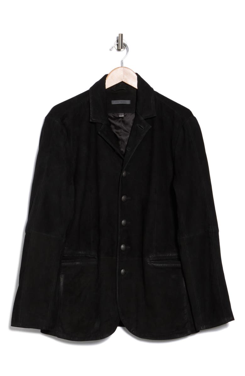 John Varvatos Ward Suede Jacket, Alternate, color, 