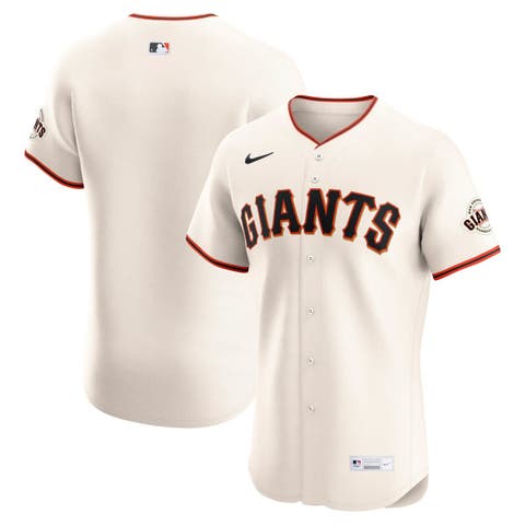 Men's Nike Cream San Francisco Giants Home Elite Jersey