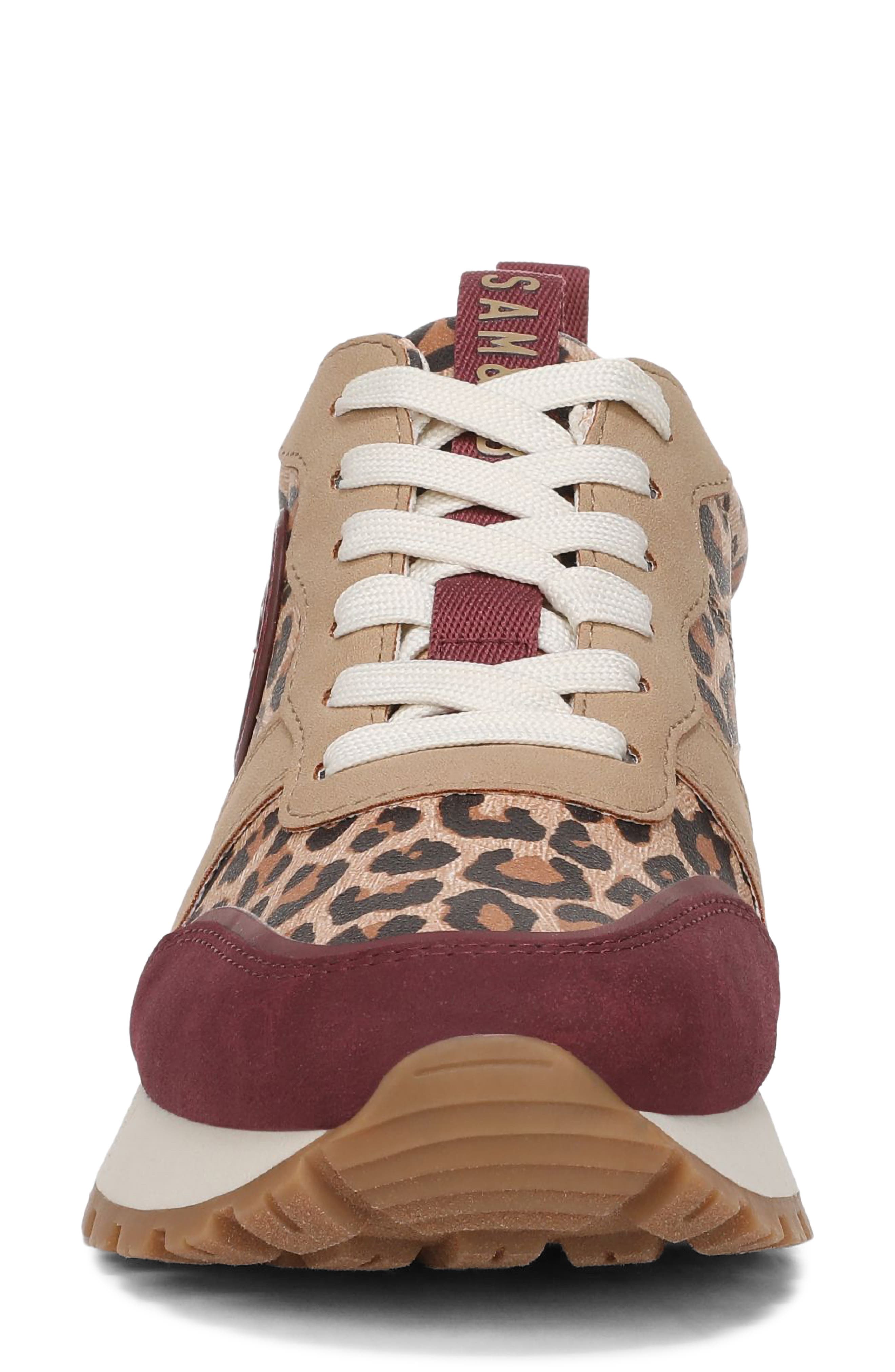 SAM & LIBBY Randal Sneaker, Alternate, color, Leopard Multi