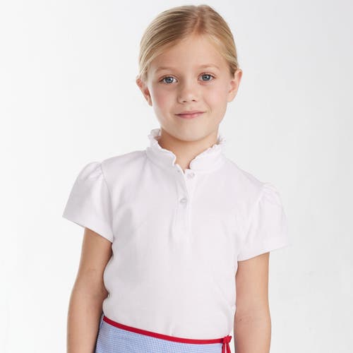 Little English Kids' Hastings Polo In White