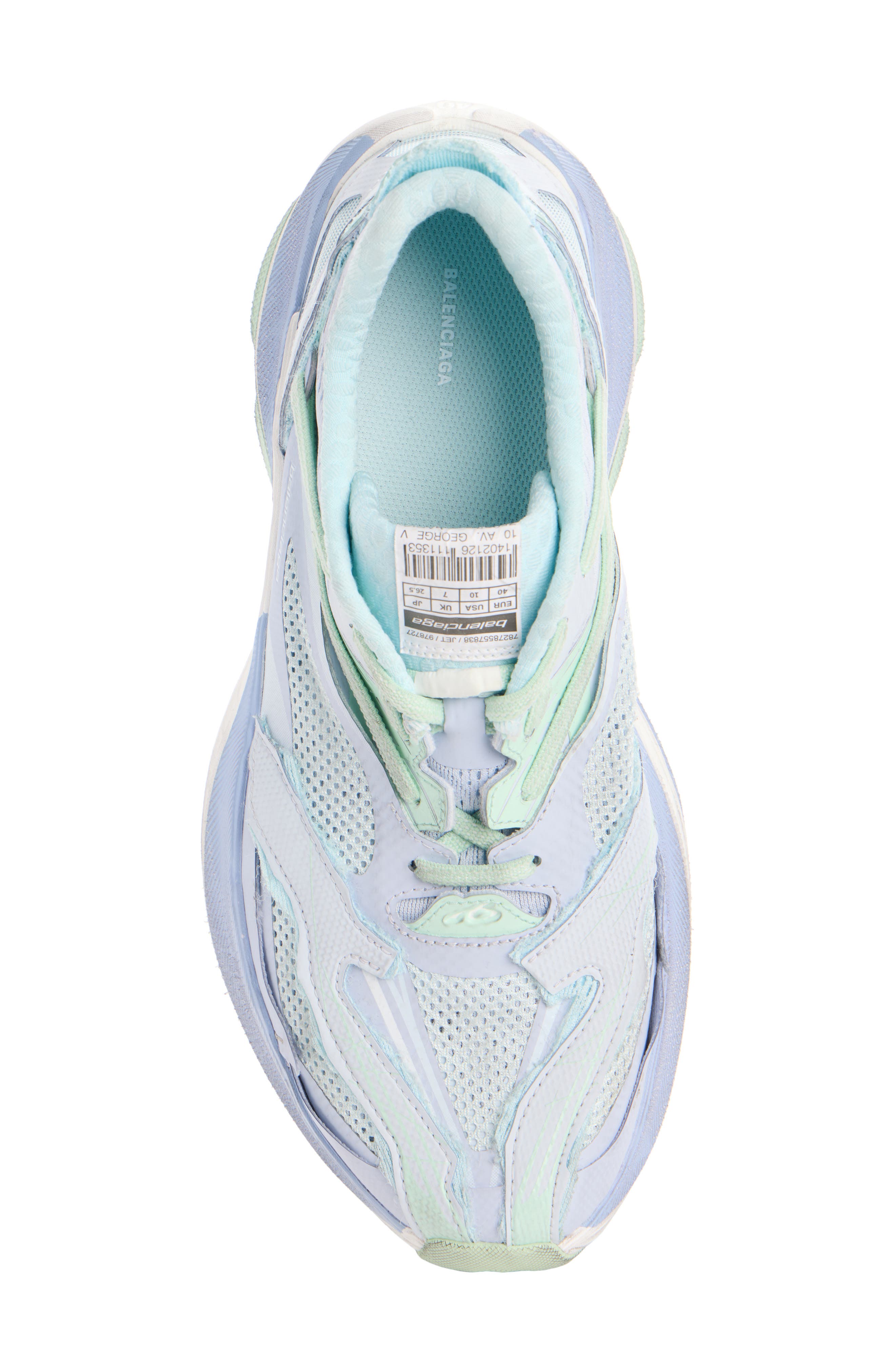 Balenciaga Jet Sneaker, Alternate, color, Sky Blue