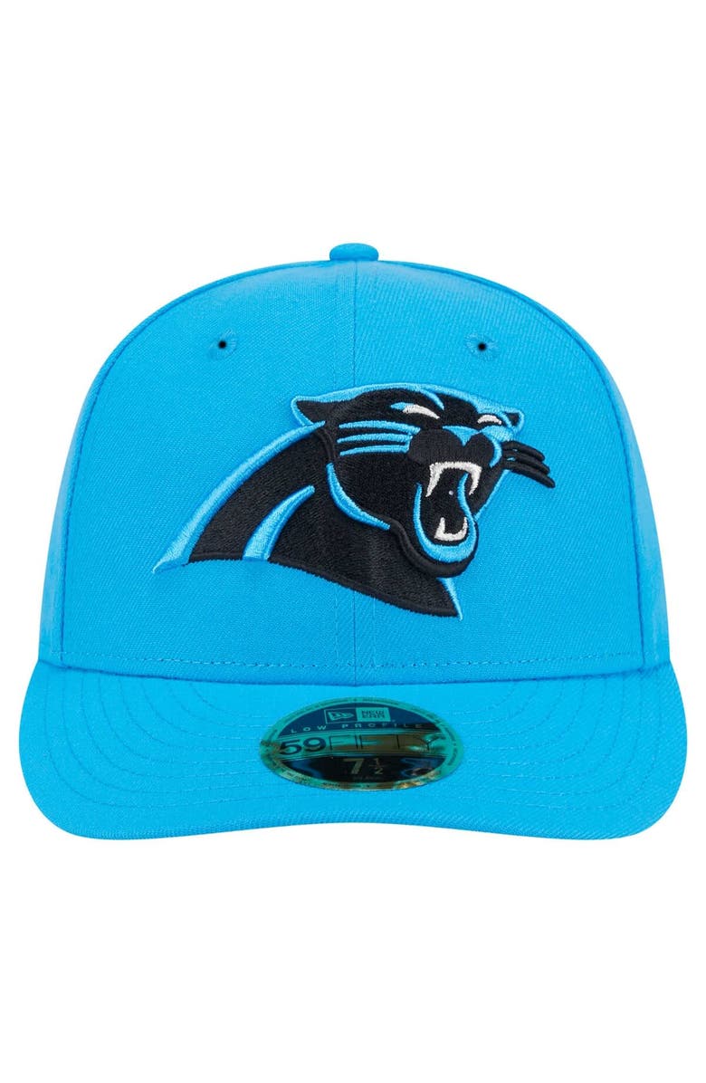 New Era Men's New Era Blue Carolina Panthers Omaha Low Profile 59FIFTY Fitted Hat, Alternate, color, Blue