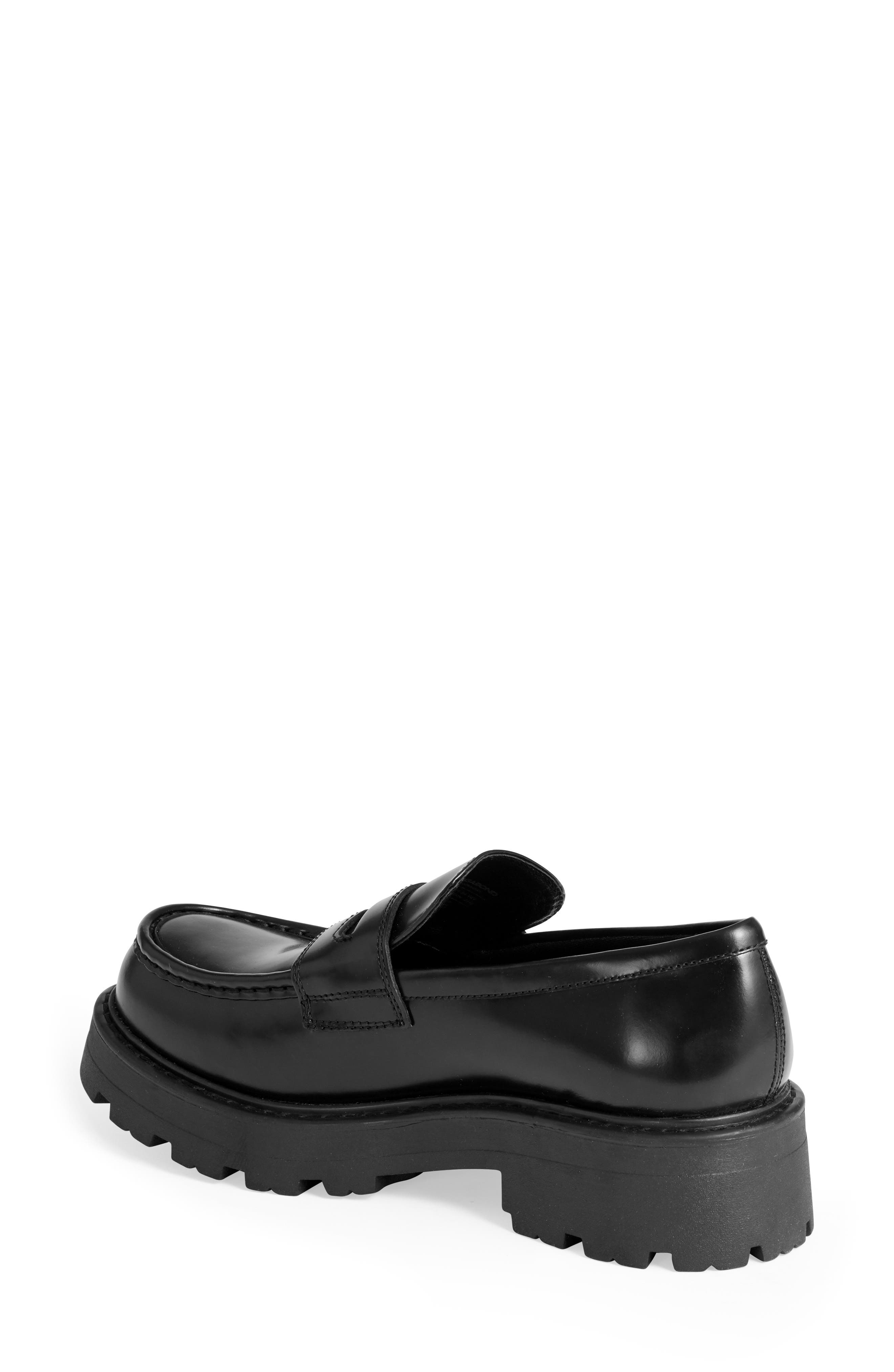 Vagabond Shoemakers Cosmo 2.0 Platform Penny Loafer, Alternate, color, Black