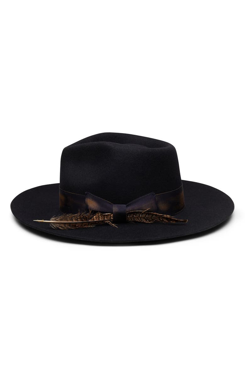 Wyeth Wool Rancher Hat, Alternate, color, Midnight