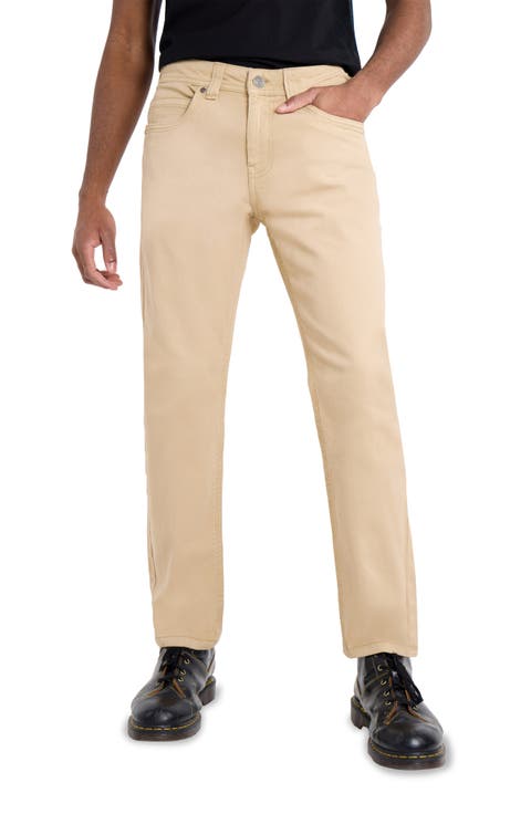 Saddle Stitch Slim Fit Jeans