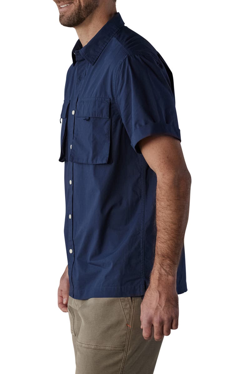 The Normal Brand Expedition Short Sleeve Button-Up Shirt, Alternate, color,
